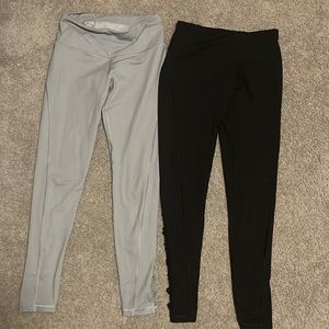 TWO Victoria secret athletic leggings